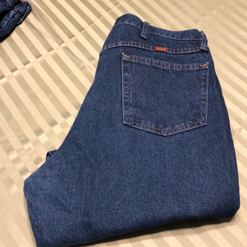 Wrangler Rustler men’s denim jeans size 38 x 32